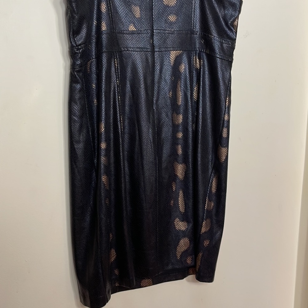 Emma & Michele Reptile Snake Print Sleeveless Dress - Picture 7 of 10